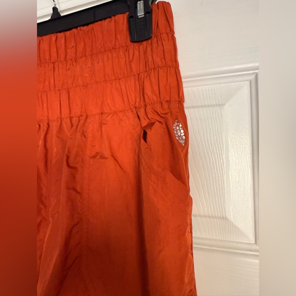 FP MOVEMENT Free People Way Home Rust High Rise Cinched Active Joggers Pants M - Picture 8 of 13